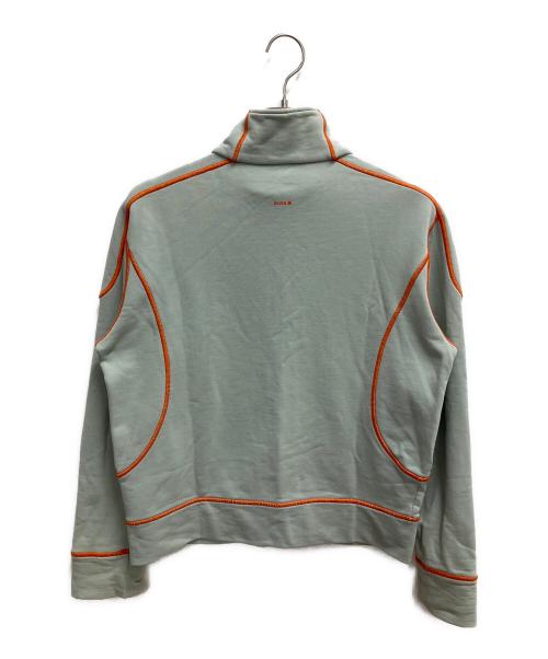 HUGO BOSS（ヒューゴ ボス）HUGO BOSS (ヒューゴ ボス) ジップブルゾン グレー×オレンジ サイズ:SIZE Freeの古着・服飾アイテム