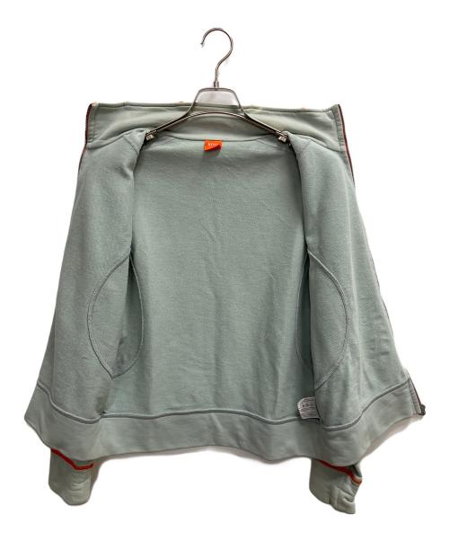 HUGO BOSS（ヒューゴ ボス）HUGO BOSS (ヒューゴ ボス) ジップブルゾン グレー×オレンジ サイズ:SIZE Freeの古着・服飾アイテム