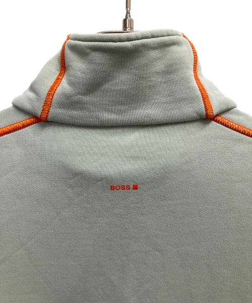 HUGO BOSS（ヒューゴ ボス）HUGO BOSS (ヒューゴ ボス) ジップブルゾン グレー×オレンジ サイズ:SIZE Freeの古着・服飾アイテム