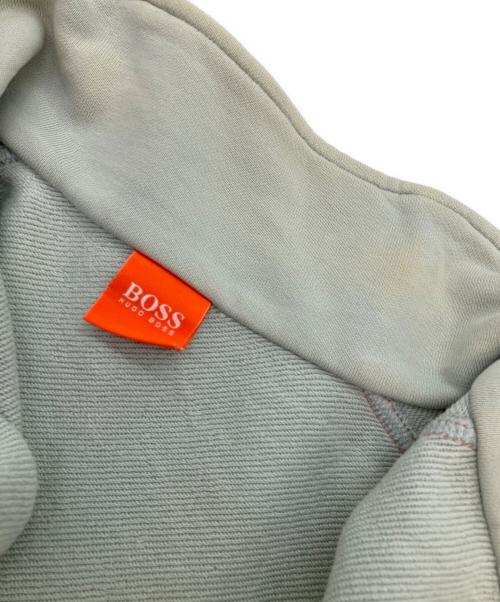 HUGO BOSS（ヒューゴ ボス）HUGO BOSS (ヒューゴ ボス) ジップブルゾン グレー×オレンジ サイズ:SIZE Freeの古着・服飾アイテム