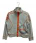 HUGO BOSS（ヒューゴ ボス）の古着「ジップブルゾン」｜グレー×オレンジ