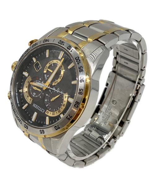 CITIZEN（シチズン）CITIZEN (シチズン) アテッサ エコ・ドライブ クロノグラフ 腕時計 グレーの古着・服飾アイテム