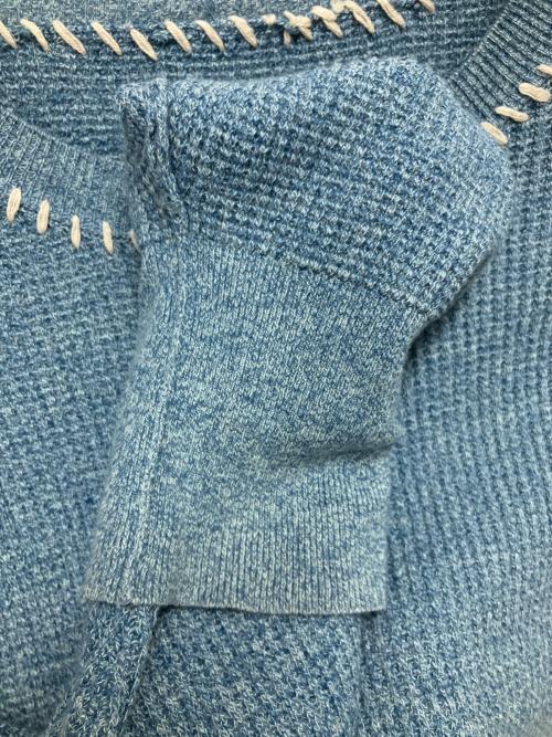 soduk（スドーク）soduk (スドーク) 厚手ニット スカイブルー サイズ:SIZE Freeの古着・服飾アイテム