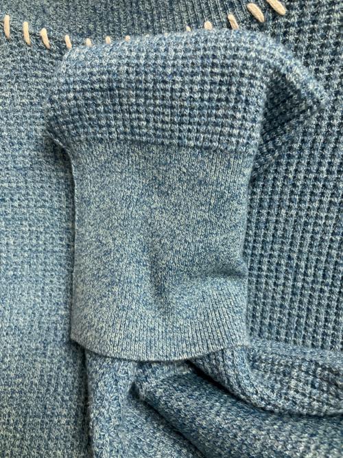 soduk（スドーク）soduk (スドーク) 厚手ニット スカイブルー サイズ:SIZE Freeの古着・服飾アイテム