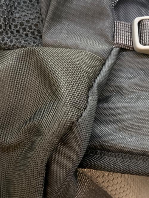 GREGORY（グレゴリー）GREGORY (グレゴリー) STOUT35 バックパック ブラック×レッド サイズ:ONE SIZE/41-56cmの古着・服飾アイテム