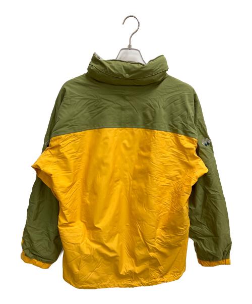 mont-bell（モンベル）mont-bell (モンベル) ドロワットパーカー ナイロンジャケット イエロー×グリーン サイズ:SIZE Lの古着・服飾アイテム