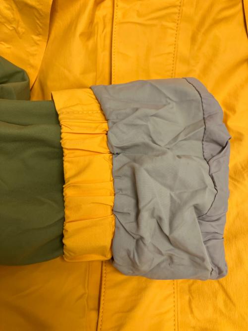 mont-bell（モンベル）mont-bell (モンベル) ドロワットパーカー ナイロンジャケット イエロー×グリーン サイズ:SIZE Lの古着・服飾アイテム