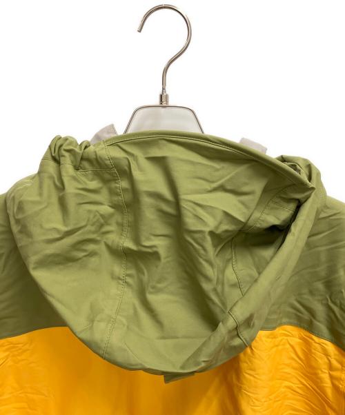 mont-bell（モンベル）mont-bell (モンベル) ドロワットパーカー ナイロンジャケット イエロー×グリーン サイズ:SIZE Lの古着・服飾アイテム