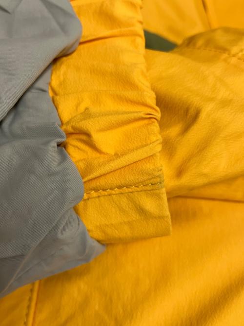 mont-bell（モンベル）mont-bell (モンベル) ドロワットパーカー ナイロンジャケット イエロー×グリーン サイズ:SIZE Lの古着・服飾アイテム
