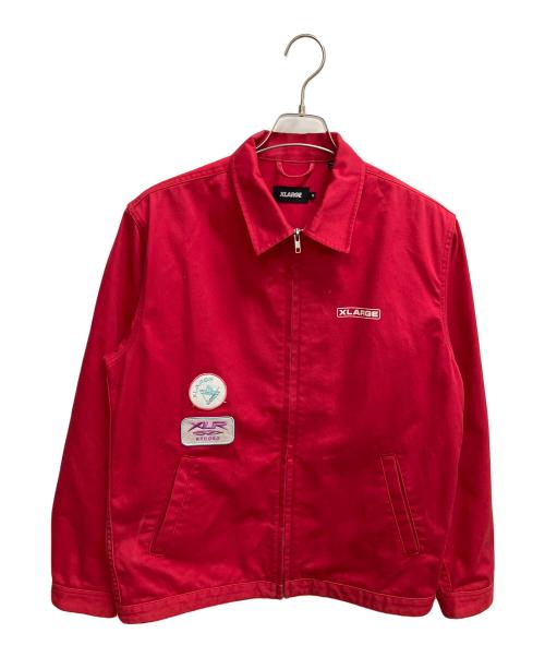 X-LARGE（エクストララージ）X-LARGE (エクストララージ) ワークジャケット レッド サイズ:SIZE Mの古着・服飾アイテム