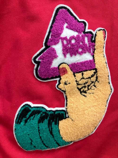 X-LARGE（エクストララージ）X-LARGE (エクストララージ) ワークジャケット レッド サイズ:SIZE Mの古着・服飾アイテム