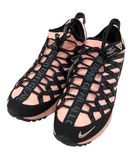 NIKE ACG（ナイキエーシージー）NIKE ACG (ナイキエーシージー) REACT TERRA GOBE 'Melon Tint' スニーカー ピンク×ブラック サイズ:SIZE 28cm 未使用品の古着・服飾アイテム