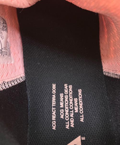 NIKE ACG（ナイキエーシージー）NIKE ACG (ナイキエーシージー) REACT TERRA GOBE 'Melon Tint' スニーカー ピンク×ブラック サイズ:SIZE 28cm 未使用品の古着・服飾アイテム