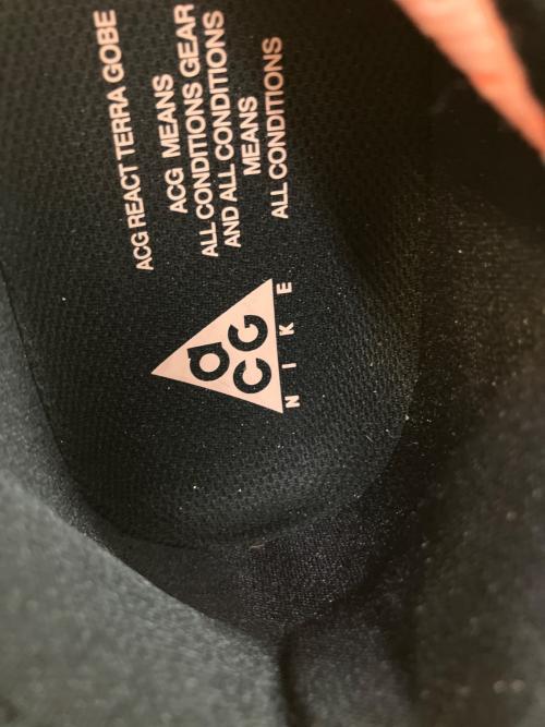 NIKE ACG（ナイキエーシージー）NIKE ACG (ナイキエーシージー) REACT TERRA GOBE 'Melon Tint' スニーカー ピンク×ブラック サイズ:SIZE 28cm 未使用品の古着・服飾アイテム