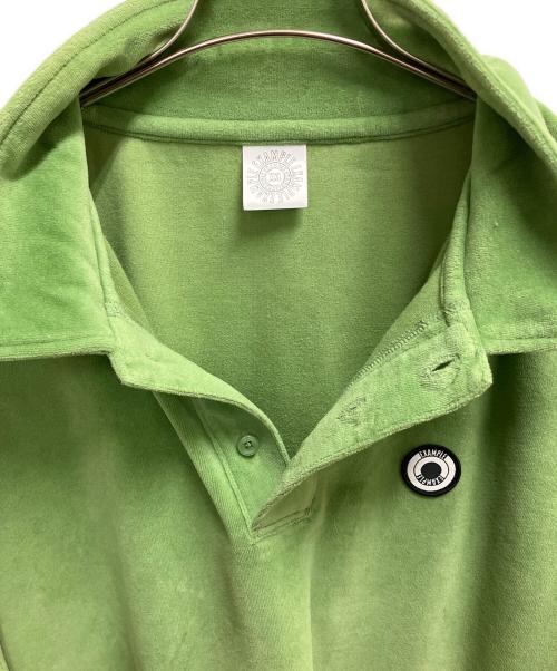 EXAMPLE（エグザンプル）EXAMPLE (エグザンプル) ポロシャツ 黄緑 サイズ:SIZE XXLの古着・服飾アイテム