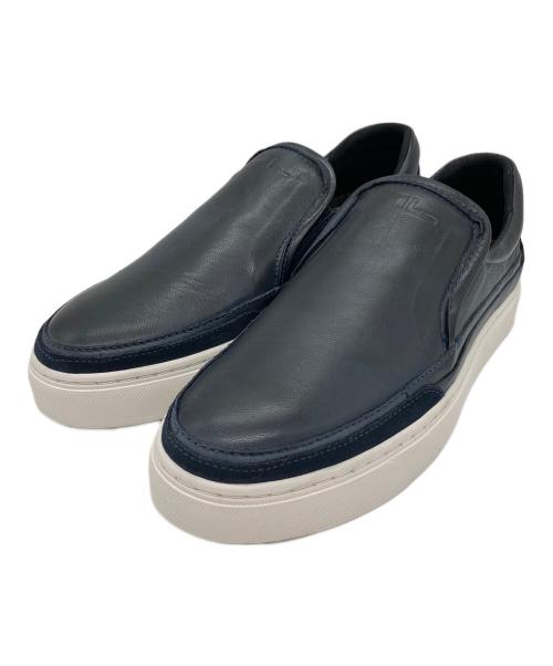 PREMIER SEVEN（プレミアセブン）PREMIER SEVEN (プレミアセブン) スリッポン ネイビー サイズ:SIZE 24.5cmの古着・服飾アイテム