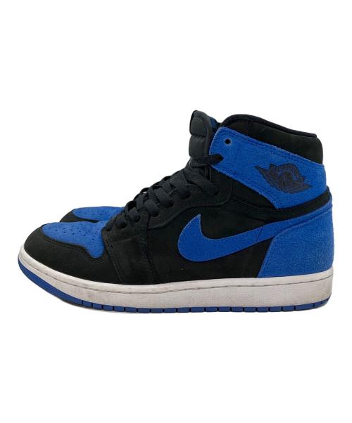 NIKE（ナイキ）NIKE (ナイキ) Air Jordan 1 Retro High OG ブラック×ブルー サイズ:SIZE 27cmの古着・服飾アイテム