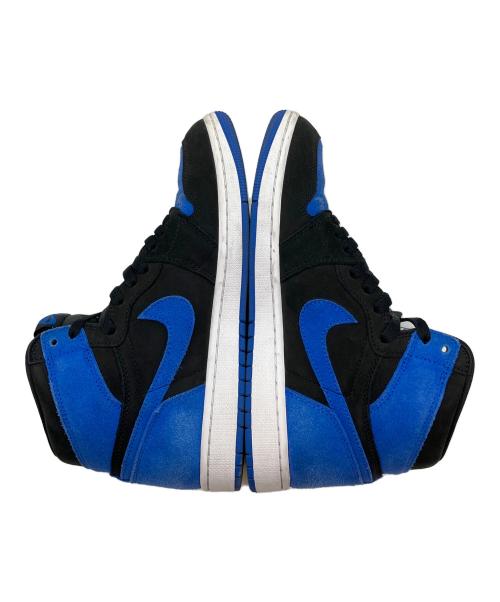 NIKE（ナイキ）NIKE (ナイキ) Air Jordan 1 Retro High OG ブラック×ブルー サイズ:SIZE 27cmの古着・服飾アイテム
