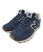 NEW BALANCEニューバランス）の古着「ローカットスニーカー」｜ネイビー