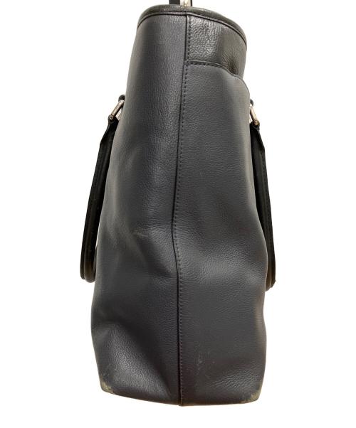 COACH（コーチ）COACH (コーチ) ネイサン 2WAYトートバッグ ブラック×グレーの古着・服飾アイテム