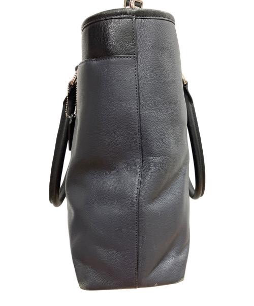 COACH（コーチ）COACH (コーチ) ネイサン 2WAYトートバッグ ブラック×グレーの古着・服飾アイテム