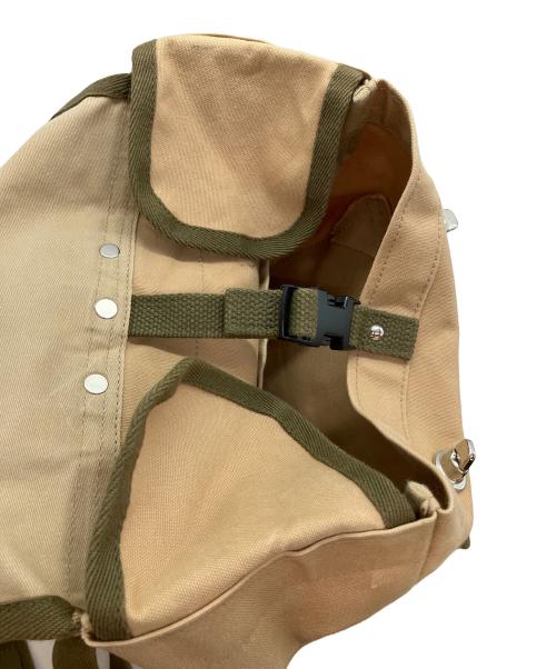 㐂一澤（キイチザワ）㐂一澤 (キイチザワ) リュック ベージュの古着・服飾アイテム