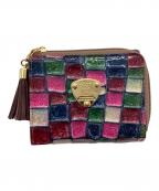 ATAOアタオ）の古着「ワルツ・ヴィトロ 3つ折り財布」｜マルチカラー