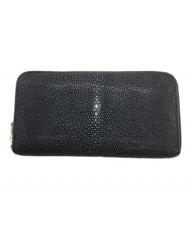 中古・古着通販】muta (ムータ) ガルーシャ 長財布 ブラック｜ブランド