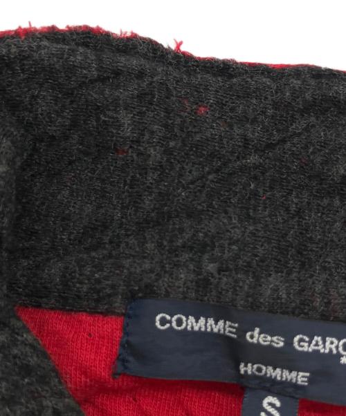 COMME des GARCONS HOMME（コムデギャルソン オム）COMME des GARCONS HOMME (コムデギャルソン オム) ポロシャツ グレー サイズ:SIZE Sの古着・服飾アイテム