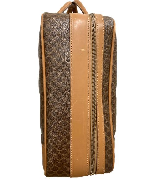 CELINE（セリーヌ）CELINE (セリーヌ) マカダム トラベルバッグ ブラウンの古着・服飾アイテム