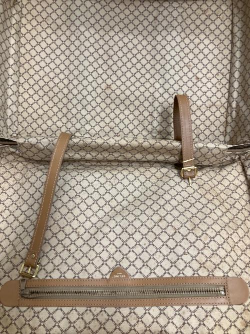 CELINE（セリーヌ）CELINE (セリーヌ) マカダム トラベルバッグ ブラウンの古着・服飾アイテム