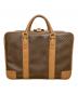 CELINE (セリーヌ) マカダム トラベルバッグ ブラウン：20000円