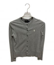 POLO RALPH LAUREN（ポロ・ラルフローレン）の古着「PFS HOLIDAY 19 薄手カーディガン」｜グレー