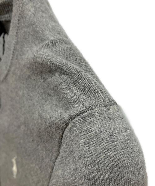 POLO RALPH LAUREN（ポロ・ラルフローレン）POLO RALPH LAUREN (ポロ・ラルフローレン) PFS HOLIDAY 19 薄手カーディガン グレー サイズ:SIZE XS 未使用品の古着・服飾アイテム