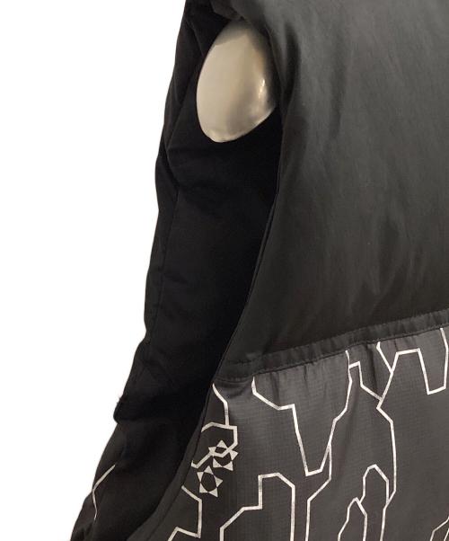 THE NORTH FACE（ザ ノース フェイス）THE NORTH FACE (ザ ノース フェイス) Novelty Nuptse Vest ダウンベスト ブラック×ホワイト サイズ:SIZE Mの古着・服飾アイテム