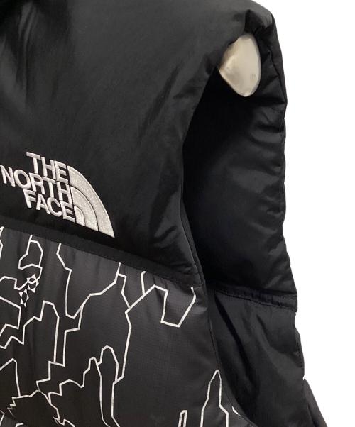 THE NORTH FACE（ザ ノース フェイス）THE NORTH FACE (ザ ノース フェイス) Novelty Nuptse Vest ダウンベスト ブラック×ホワイト サイズ:SIZE Mの古着・服飾アイテム