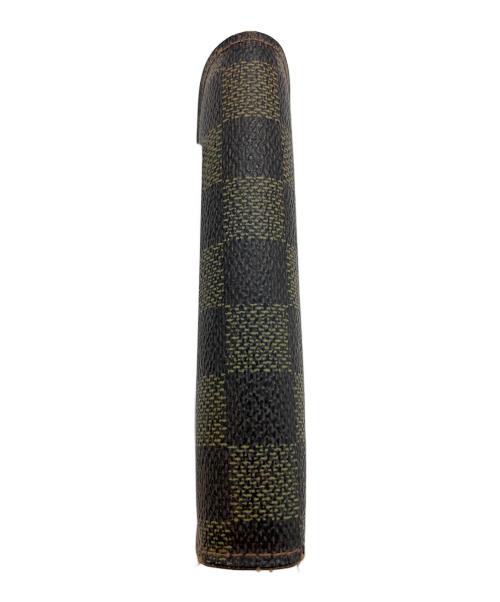 LOUIS VUITTON（ルイ ヴィトン）LOUIS VUITTON (ルイ ヴィトン) ダミエ ポルトフォイユ・ヴィエノワ 2つ折り財布 ブラウンの古着・服飾アイテム