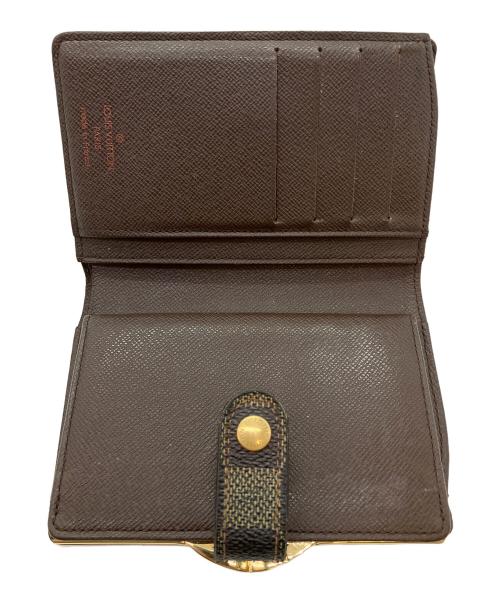 LOUIS VUITTON（ルイ ヴィトン）LOUIS VUITTON (ルイ ヴィトン) ダミエ ポルトフォイユ・ヴィエノワ 2つ折り財布 ブラウンの古着・服飾アイテム