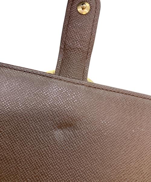 LOUIS VUITTON（ルイ ヴィトン）LOUIS VUITTON (ルイ ヴィトン) ダミエ ポルトフォイユ・ヴィエノワ 2つ折り財布 ブラウンの古着・服飾アイテム