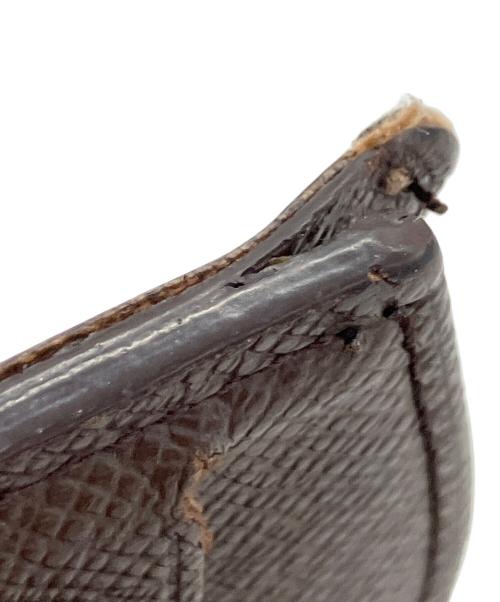 LOUIS VUITTON（ルイ ヴィトン）LOUIS VUITTON (ルイ ヴィトン) ダミエ ポルトフォイユ・ヴィエノワ 2つ折り財布 ブラウンの古着・服飾アイテム