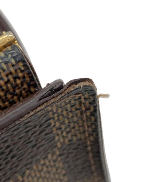 LOUIS VUITTON（ルイ ヴィトン）LOUIS VUITTON (ルイ ヴィトン) ダミエ ポルトフォイユ・ヴィエノワ 2つ折り財布 ブラウンの古着・服飾アイテム