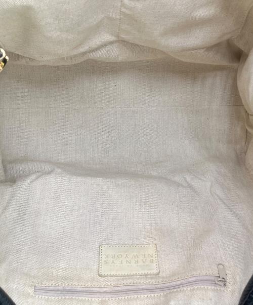 BARNEYS NEWYORK（バーニーズ・ニューヨーク）BARNEYS NEWYORK (バーニーズ・ニューヨーク) トートバッグ ブラックの古着・服飾アイテム