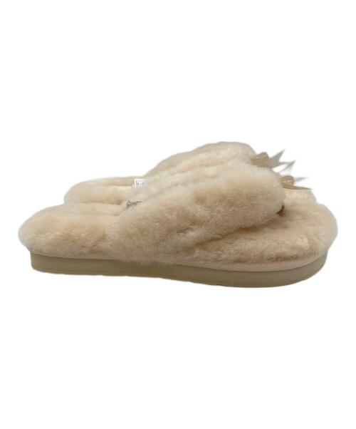 UGG（アグ）UGG (アグ) Fluff Flip Flop III ベージュ サイズ:SIZE 22cm 未使用品の古着・服飾アイテム