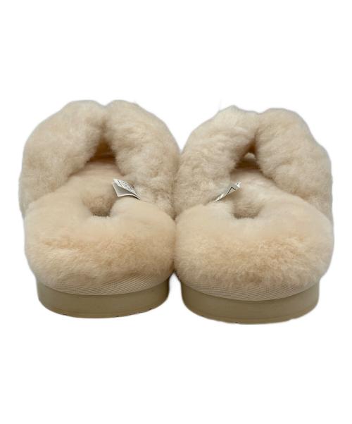 UGG（アグ）UGG (アグ) Fluff Flip Flop III ベージュ サイズ:SIZE 22cm 未使用品の古着・服飾アイテム