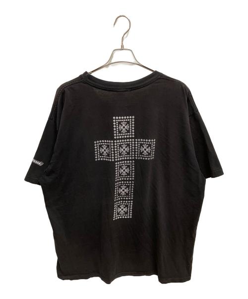 CHROME HEARTS(3352)（クロムハーツ）CHROME HEARTS(3352) (クロムハーツ) CH Plus Block Cross Tee  ブラック サイズ:SIZE XXLの古着・服飾アイテム