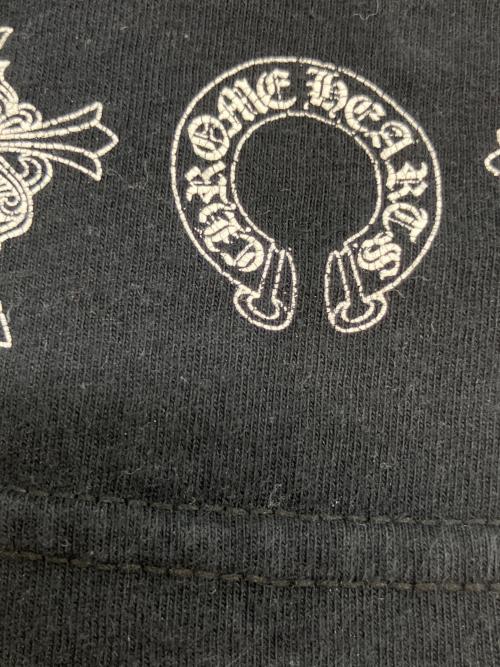 CHROME HEARTS（クロムハーツ）CHROME HEARTS (クロムハーツ) プリントTシャツ ブラック サイズ:SIZE XLの古着・服飾アイテム