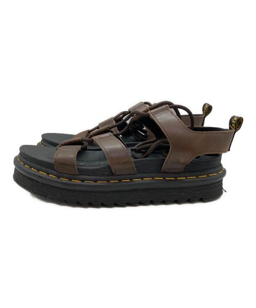 Dr.Martens（ドクターマーチン）Dr.Martens (ドクターマーチン) NARTILLA ブラック×ブラウン サイズ:SIZE 39の古着・服飾アイテム