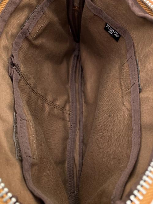 PORTER（ポーター）PORTER (ポーター) フリースタイル　ウエストバッグ キャメルの古着・服飾アイテム