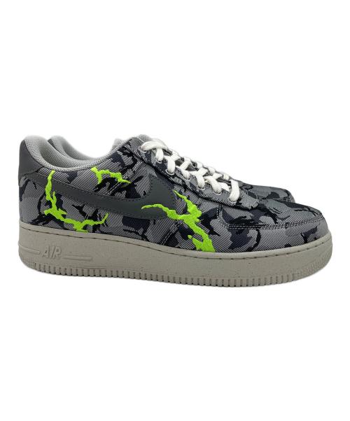 NIKE（ナイキ）NIKE (ナイキ) AIR FORCE 1 '07 LX グレー×蛍光グリーン サイズ:SIZE 28cm 未使用品の古着・服飾アイテム