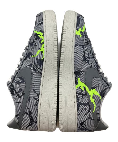 NIKE（ナイキ）NIKE (ナイキ) AIR FORCE 1 '07 LX グレー×蛍光グリーン サイズ:SIZE 28cm 未使用品の古着・服飾アイテム